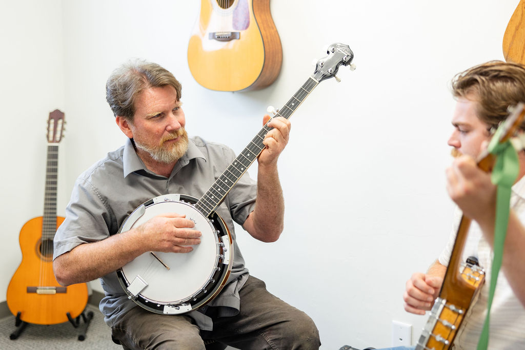 Banjo lesson
