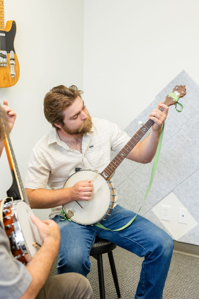Banjo lesson